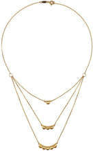 Load image into Gallery viewer, Satya Triple Lotus Petal Necklace