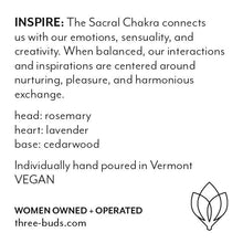 Load image into Gallery viewer, Three Buds Apothecary Soy Candle - Sacral (Chakra 2)