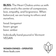 Load image into Gallery viewer, Three Buds Apothecary Soy Candle - Heart (Chakra 4)