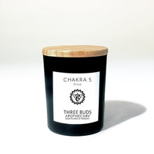 Load image into Gallery viewer, Three Buds Apothecary Soy Candle - Throat (Chakra 5)