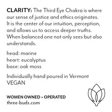 Load image into Gallery viewer, Three Buds Apothecary Soy Candle - Third Eye (Chakra 6)