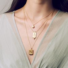 Load image into Gallery viewer, Satya Book of Love Moon Locket Necklace