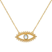 Load image into Gallery viewer, Satya Keeper of Positivity Eye Necklace