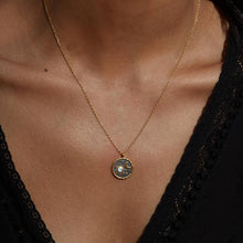 Load image into Gallery viewer, Satya Celestial Birthstone Necklace - March