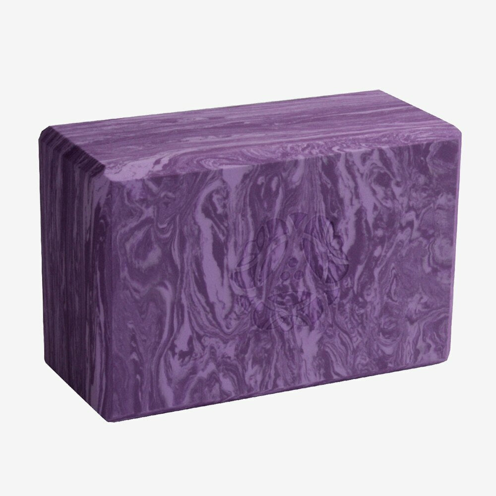 Hugger Mugger 4in. Foam Yoga Block - Marbled