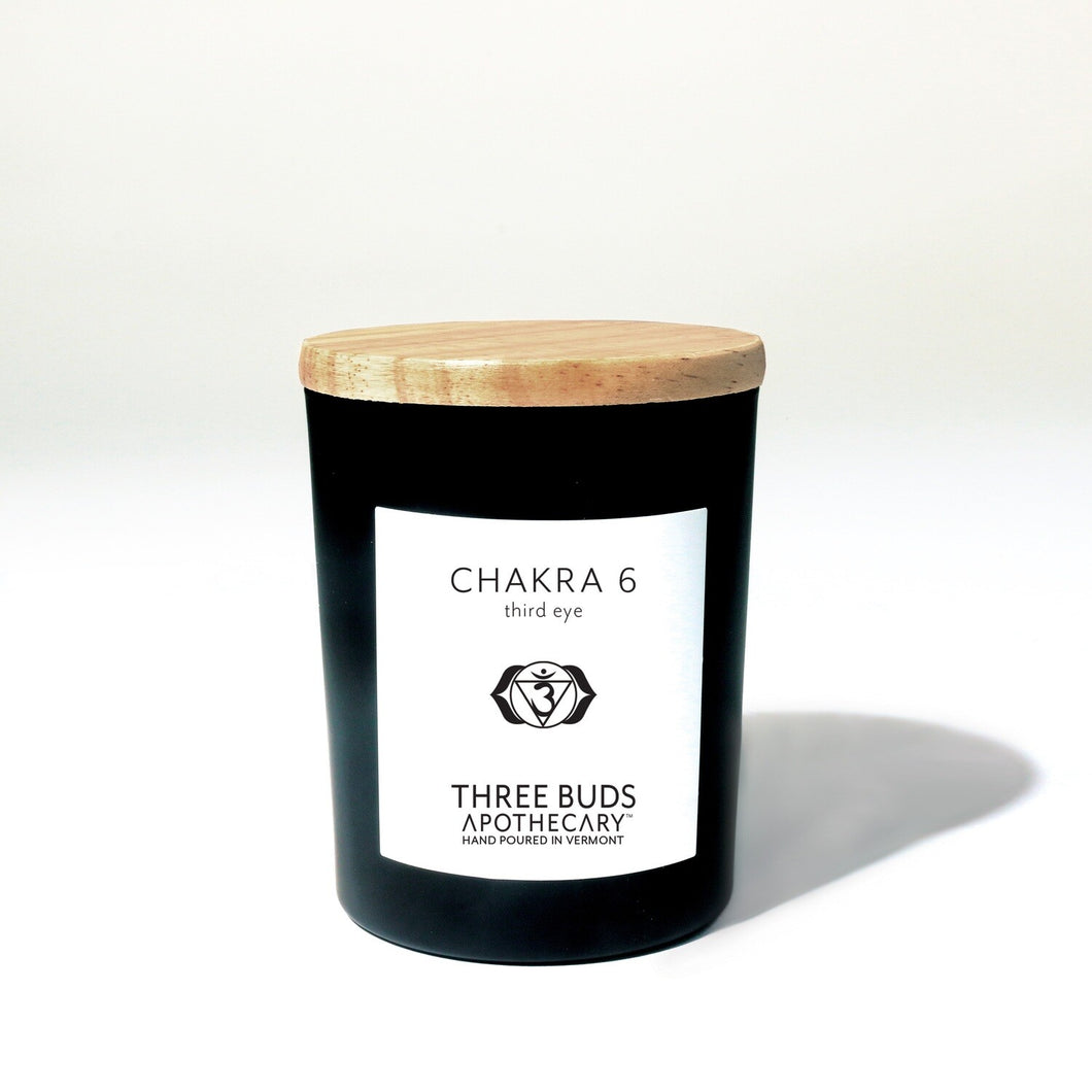Three Buds Apothecary Soy Candle - Third Eye (Chakra 6)