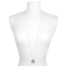 Load image into Gallery viewer, Satya Silver Mandala Necklace
