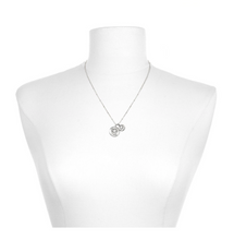 Load image into Gallery viewer, Satya Silver Double Lotus Necklace
