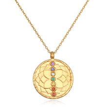 Load image into Gallery viewer, Satya Aligned in Purpose Chakra Necklace

