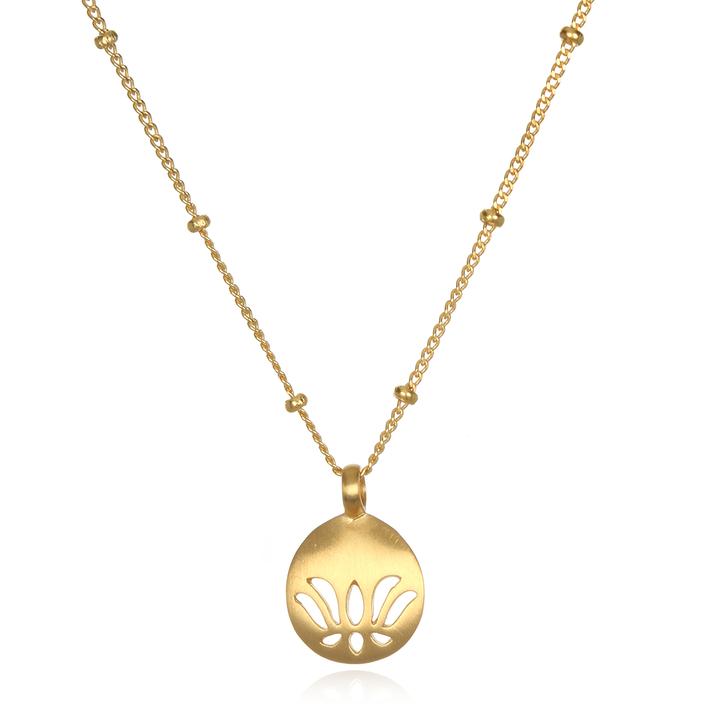 Satya Begin Today Lotus Necklace
