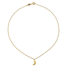 Load image into Gallery viewer, Satya Bestow Light Crescent Moon Necklace
