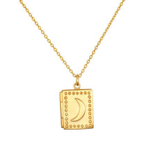 Load image into Gallery viewer, Satya Book of Love Moon Locket Necklace
