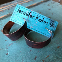 Load image into Gallery viewer, Jennifer Kahn Medium Wide Copper Hoop Earrings
