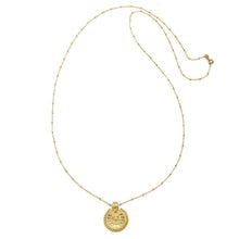 Load image into Gallery viewer, Satya Gold Mandala Necklace
