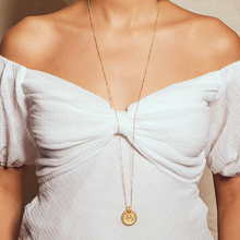 Load image into Gallery viewer, Satya Gold Mandala Necklace
