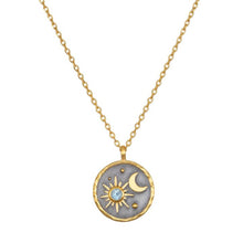 Load image into Gallery viewer, Satya Celestial Birthstone Necklace - March
