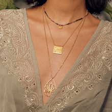 Load image into Gallery viewer, Satya Sacred Commencement Lotus Necklace
